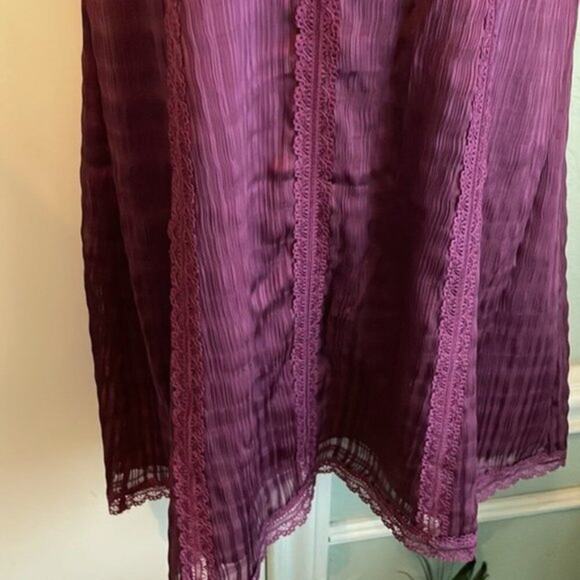 Alice plus Olivia Genevieve Spaghetti Strap Dress Boysnberry size 8 - Picture 6 of 13